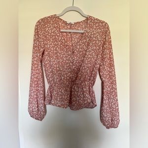 Long sleeve summer crop top size xs
